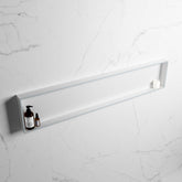 MONDIAZ EASY Nis 149,5x29,5cm in solid surface kleur Clay | Talc. 1 vak  geschikt voor in- of opbouw